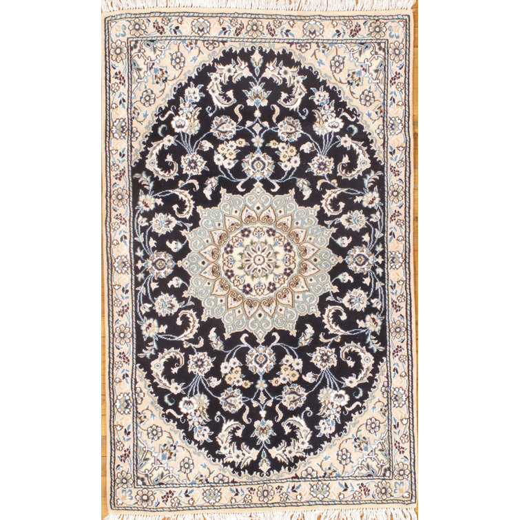Pasargad NY Aldis OneofaKind 2'11" X 4'8" Area Rug in Black Perigold